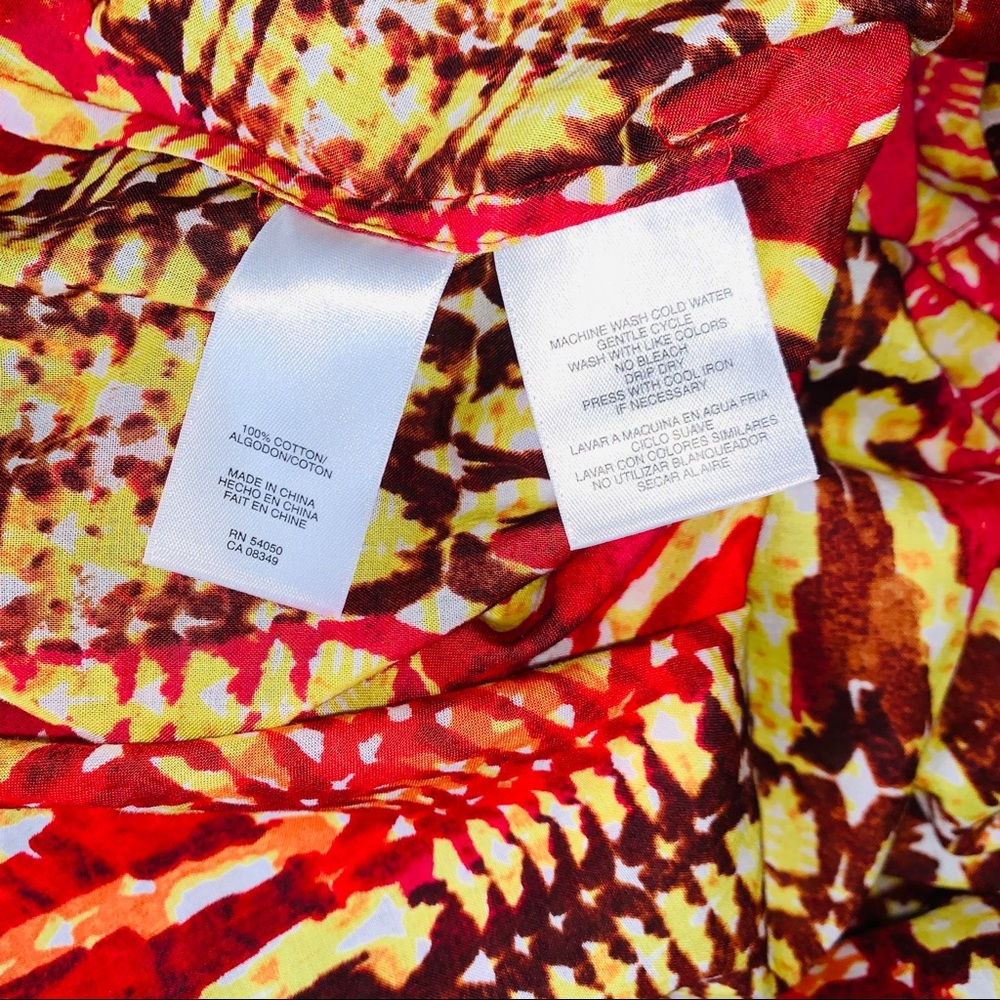 Jones New York Med Tunic Dress Rhinestone Multi - Picture 5 of 6